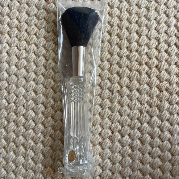NEW & RARE💋Reed & Barton Emerald cosmetic brush with crystal handle- Vintage - Picture 4 of 7